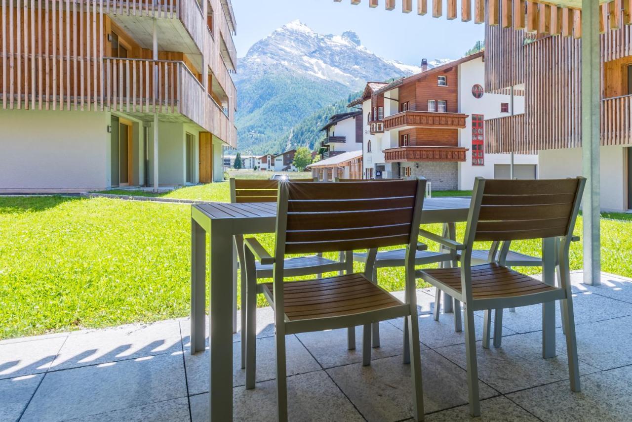 Montela Apartments - Haus F Saas-Grund Exterior foto